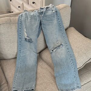 Aeropostale Faded Denim Button-Fly Jeans